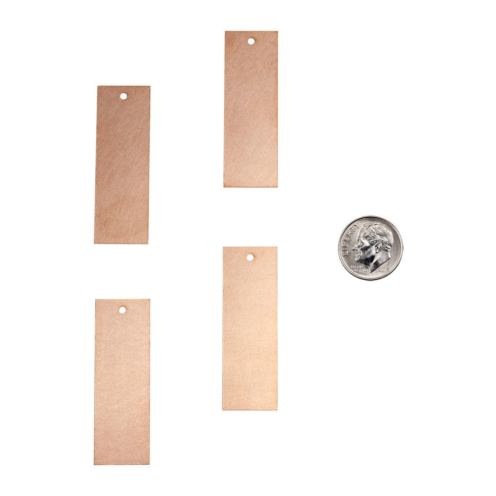 Copper Blanks – Rectangle 45mm – Pkg/4 Hot on Sale