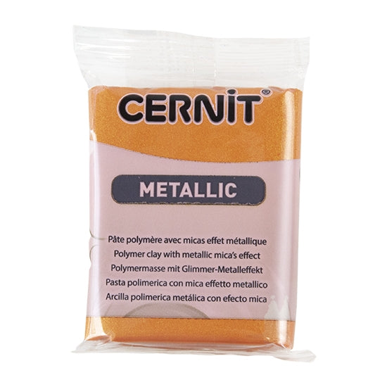 Cernit Metallic Polymer Clay – Rust 2oz (56g) block Fashion