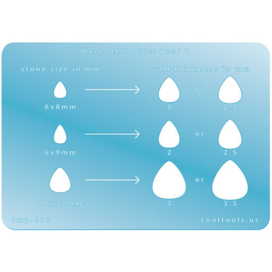 Bezel Template – Pear 1 Online Sale