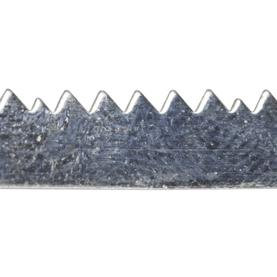 Bezel Wire – Sterling Silver – Serrated 26 Gauge – By the Foot Sale