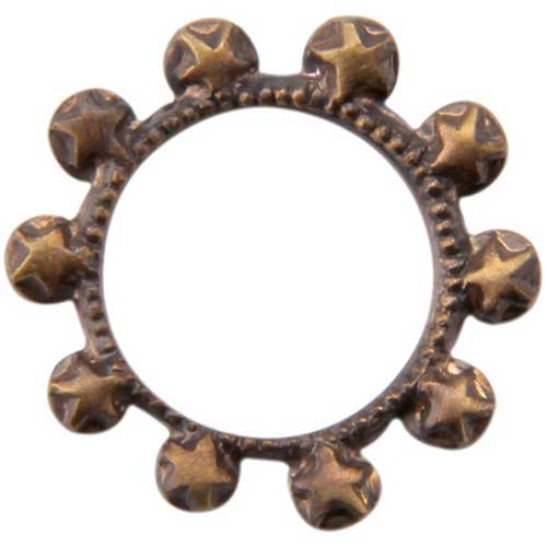 Brass Stamping – Spoked Element Pkg/6 Supply