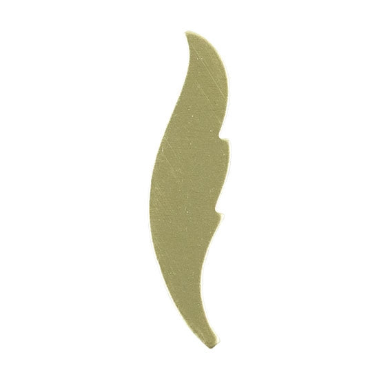 Brass Blank – Feather – 1″ Pkg/6 Sale