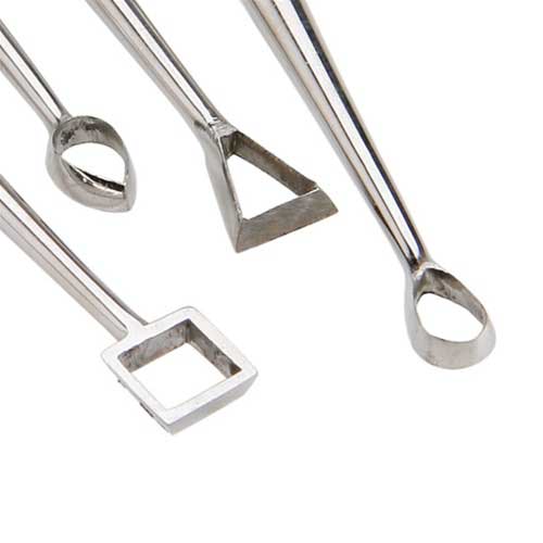 Carving Set 4 Piece Doubled Ended Online Hot Sale