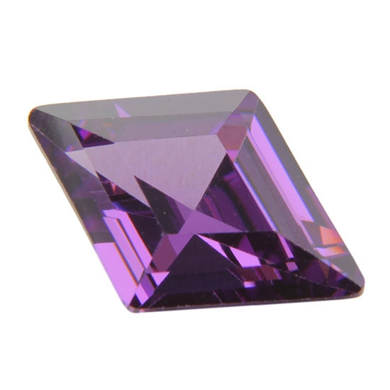 Cubic Zirconia – Amethyst – Diamond 9mm x 13mm Pkg/1 Sale