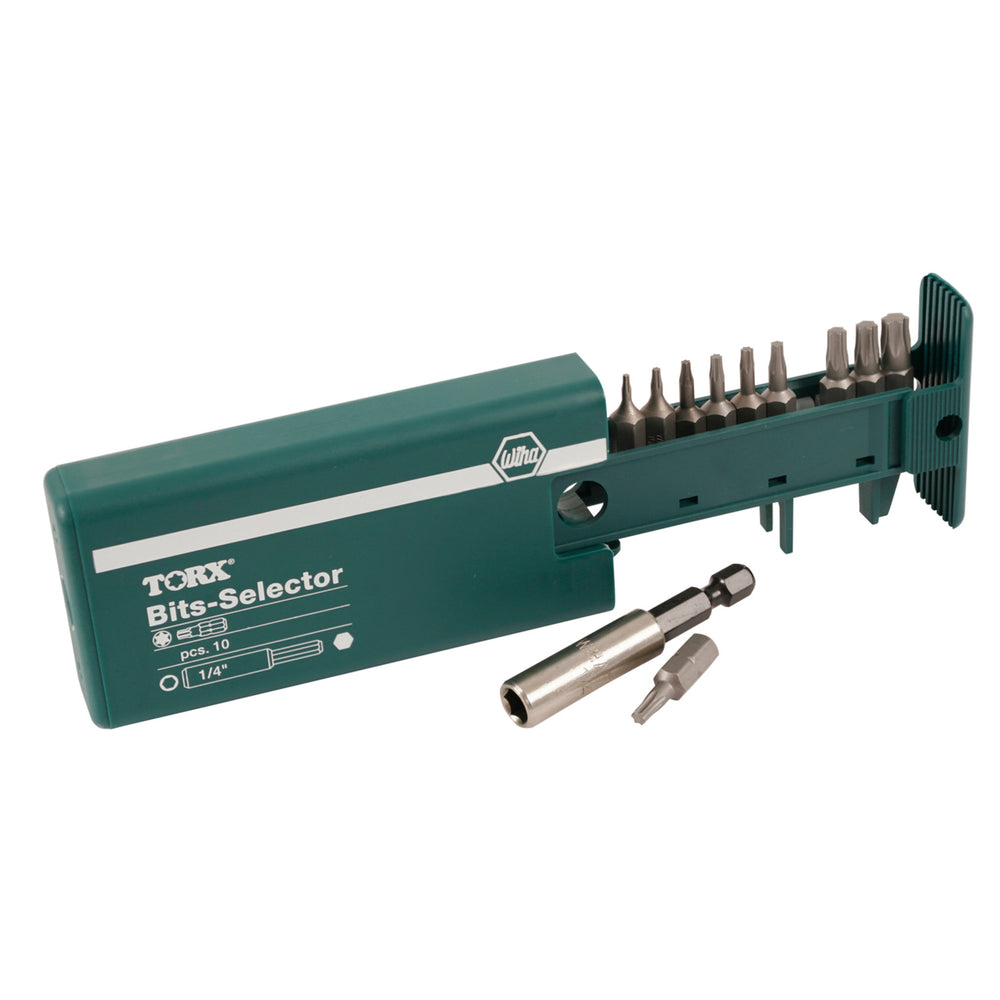 Wiha 79242 11 Piece Torx Bit Selector (T5-T30) Supply