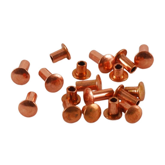 Crafted Findings – Copper Plate Miniature Rivet – 1/16″ Assorted Short Shaft Lengths Pkg/100 Online Hot Sale