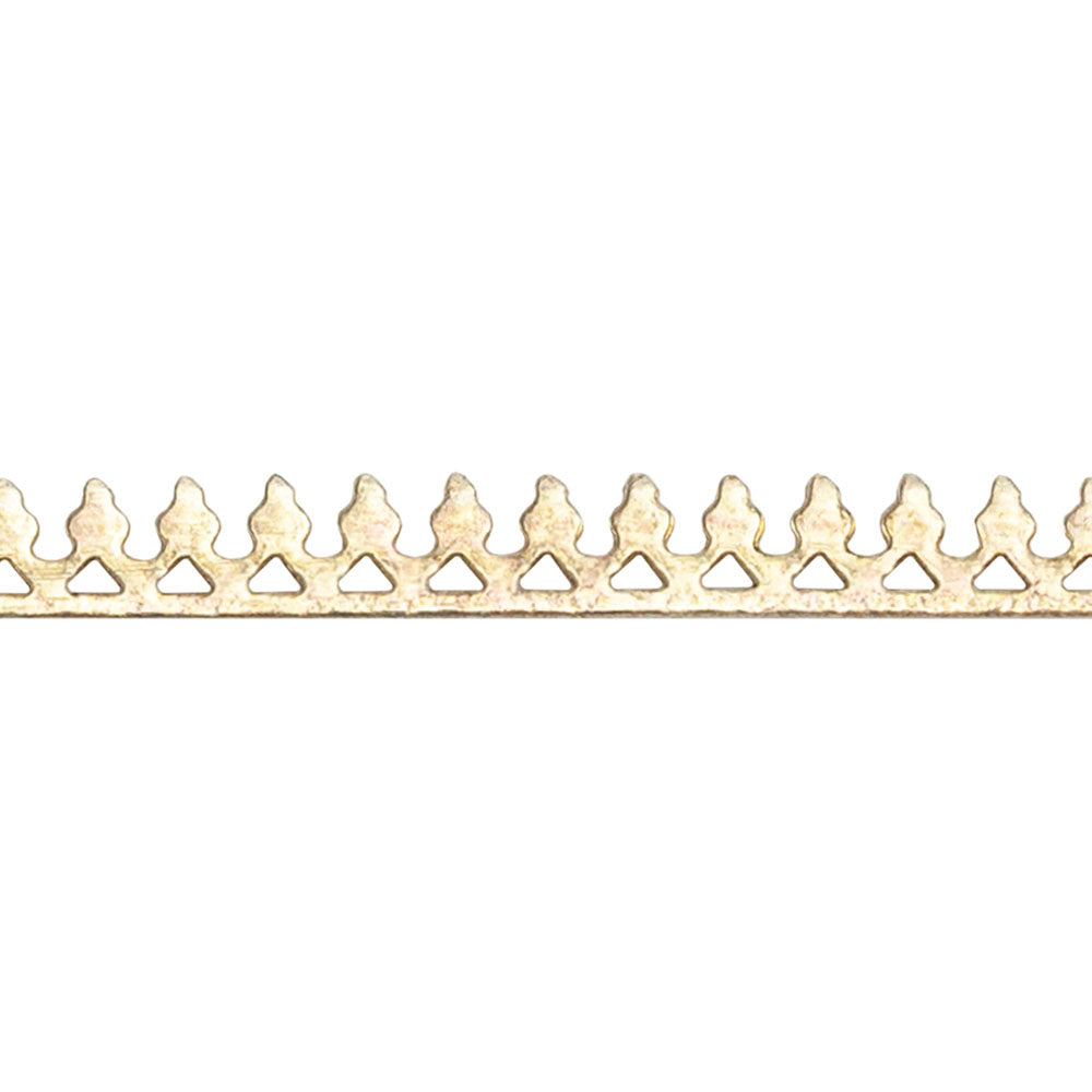 Bezel Wire – Brass – Gallery #9 – 26 Gauge Dead Soft – 6″ Supply