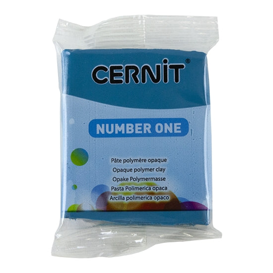 Cernit Number One Polymer Clay – Duck Blue 2oz (56g) block Sale
