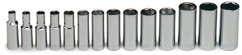 Wright Tool 355 3/8″ Drive, Deep Metric Socket Set 6mm – 19mm (14-Piece) Online Hot Sale