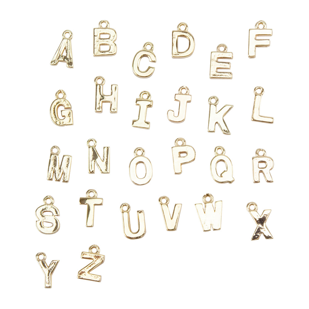 Brass Pendants – Alphabet A to Z – Pkg/26 Online