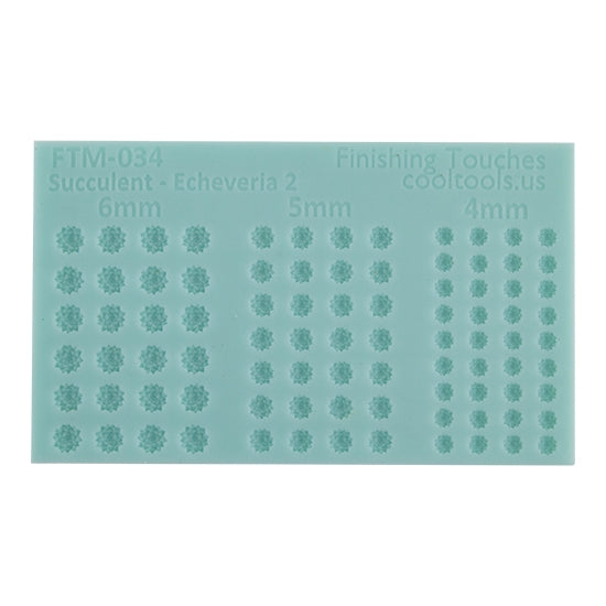 Finishing Touches Mold – Succulent – Echeveria 2 Sale