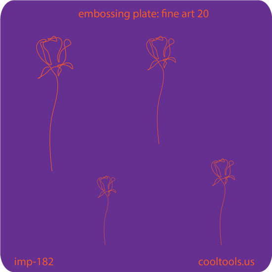 Jewelry Embossing Plate – Fine Art 20 Supply