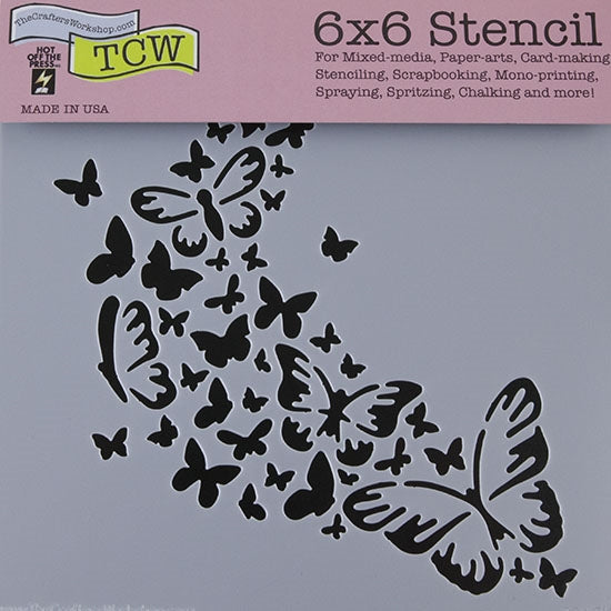 Design Stencil – Butterfly Trail Hot on Sale