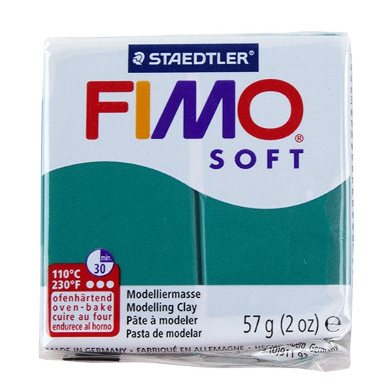 FIMO® Polymer Clay – Emerald #56 2 oz block Online now