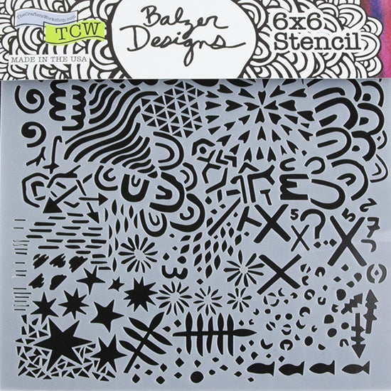 Design Stencil – Texture Love Sale