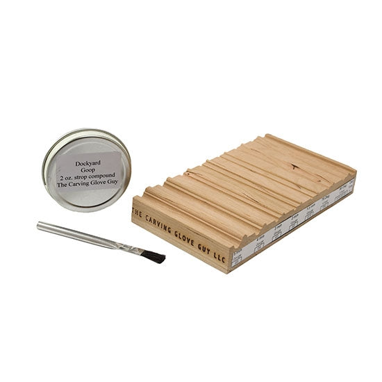 Dockyard Micro Carving Tool Sharpening Strop Kit Online