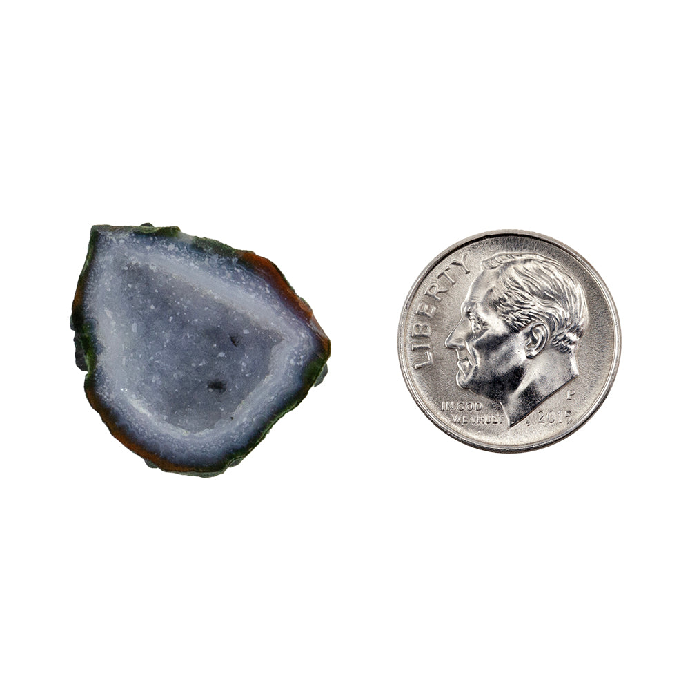 Geode Druzy Half – Freeform 21mm x 18mm – Pkg/1 Fashion