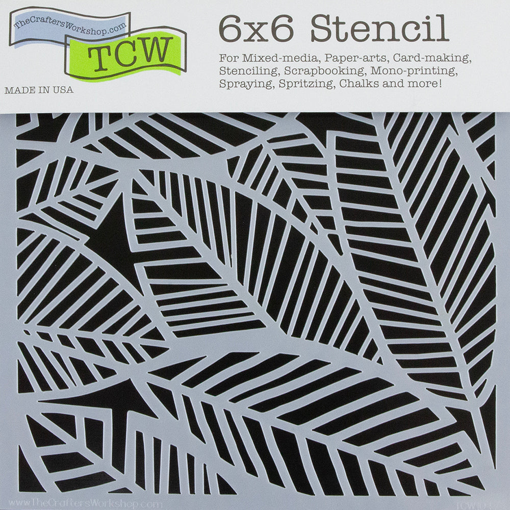 Design Stencil – Banana Leaves Fashion