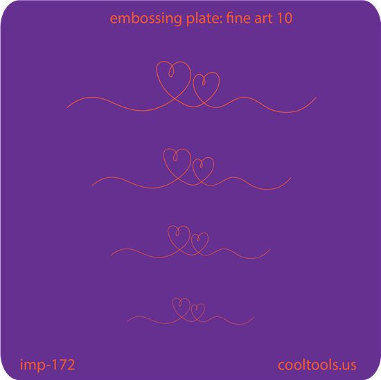 Jewelry Embossing Plate – Fine Art 10 Hot on Sale