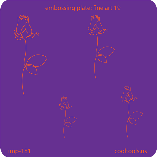 Jewelry Embossing Plate – Fine Art 19 Online now