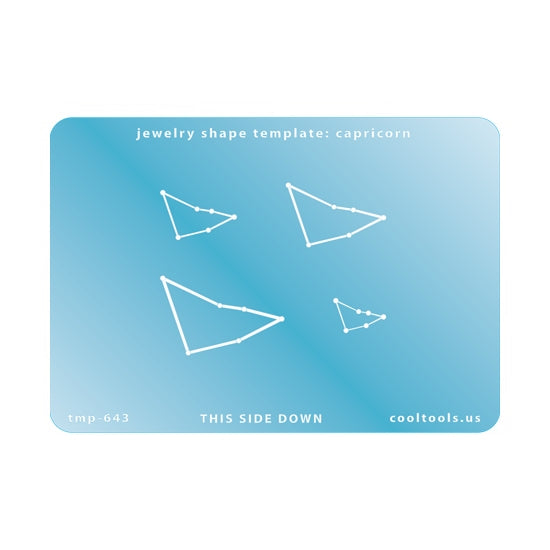 Jewelry Shape Template – Capricorn Discount
