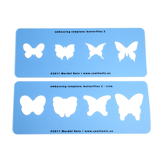 Embossing Template Set – Butterflies 2 on Sale