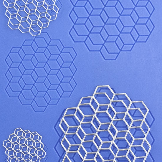 Delicate Element Texture – Isometric Illusion Hot on Sale