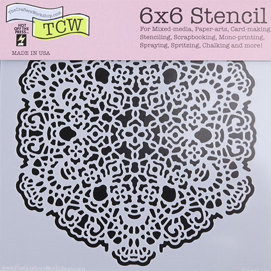 Design Stencil – Octagonal Lace Discount