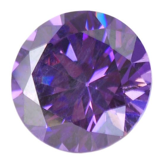 Cubic Zirconia – Amethyst – Round Online