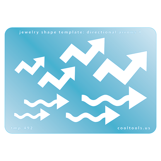Jewelry Shape Template – Directional Arrows 1 Online