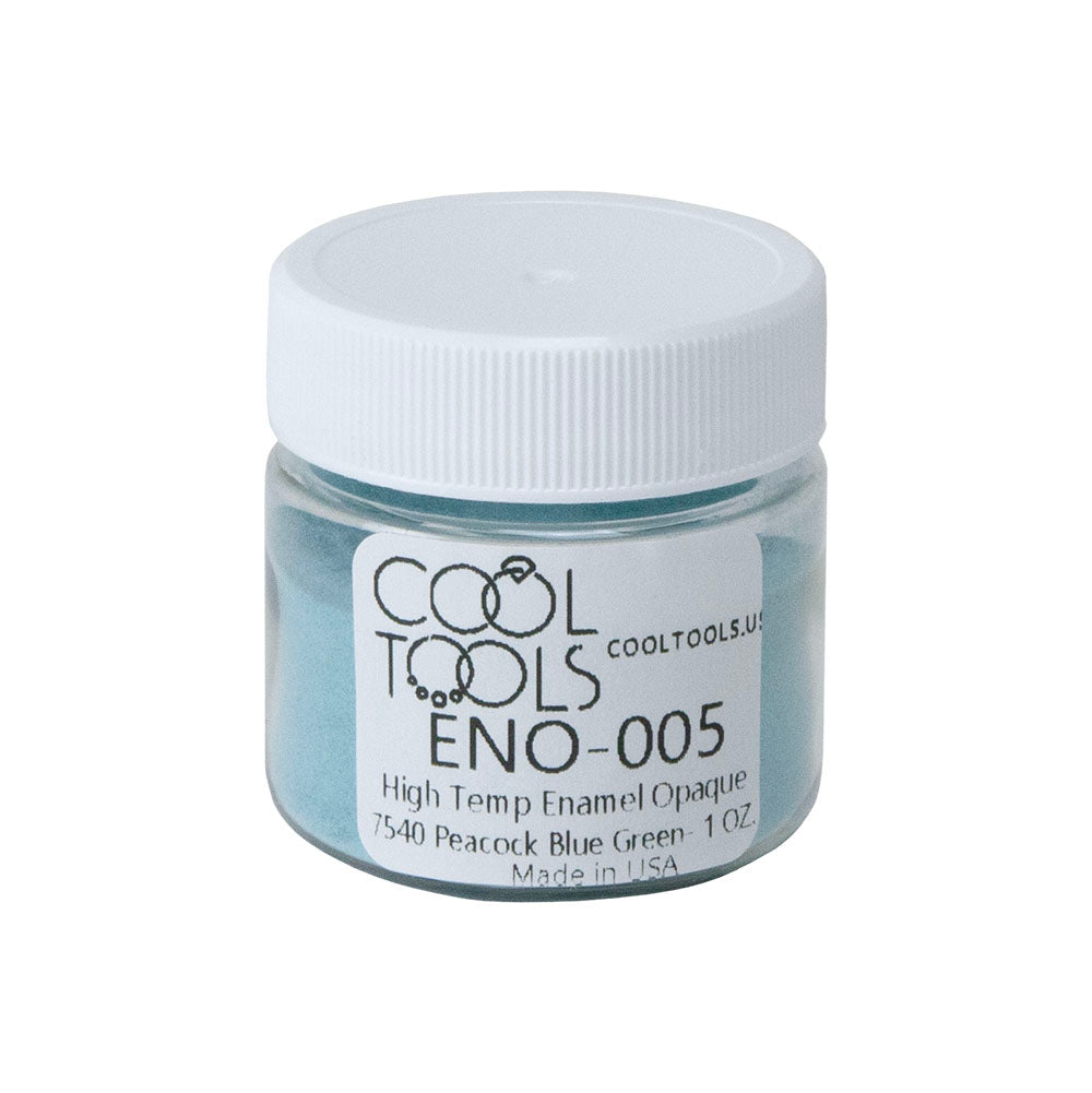 High Temp Enamel Opaque #7540 Peacock Blue Green Sale