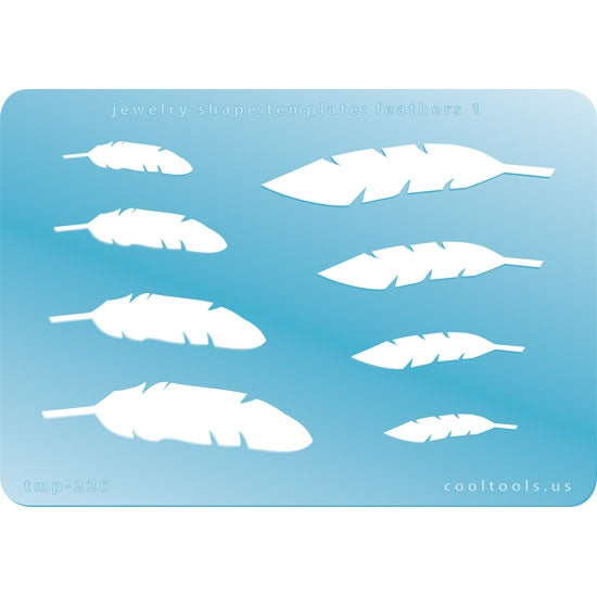 Jewelry Shape Template – Feathers 1 Online now