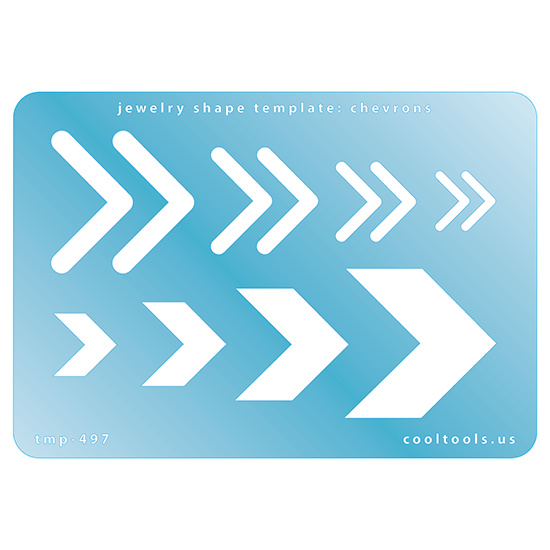 Jewelry Shape Template – Chevrons Online Sale