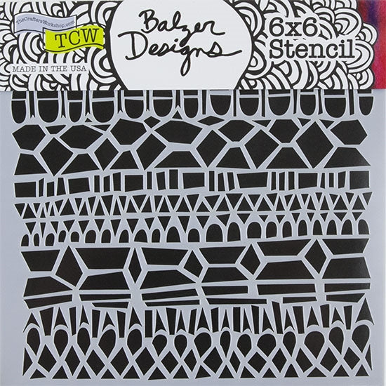 Design Stencil – Modern Lace Hot on Sale