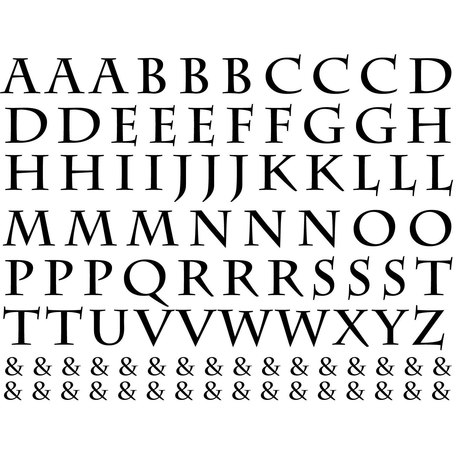 Enamel, Ceramic & Glass Decals – Medieval Alphabet Online Hot Sale