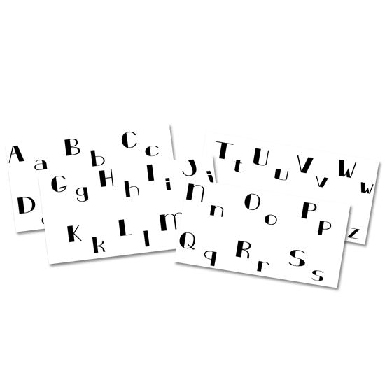 Jewel Stamps – Initials Complete Alphabet – Classic Deco Discount