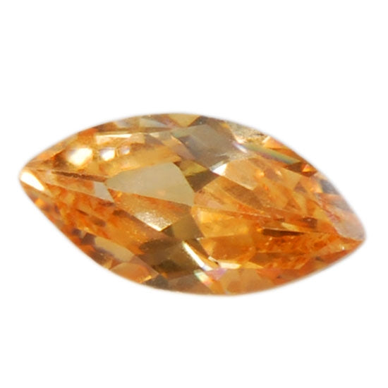 Cubic Zirconia – Champagne – Marquise Discount