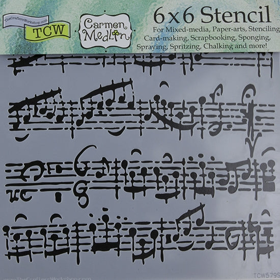 Design Stencil – Sheet Music on Sale