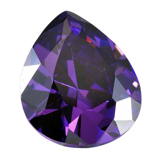 Cubic Zirconia – Amethyst – Pear Online now