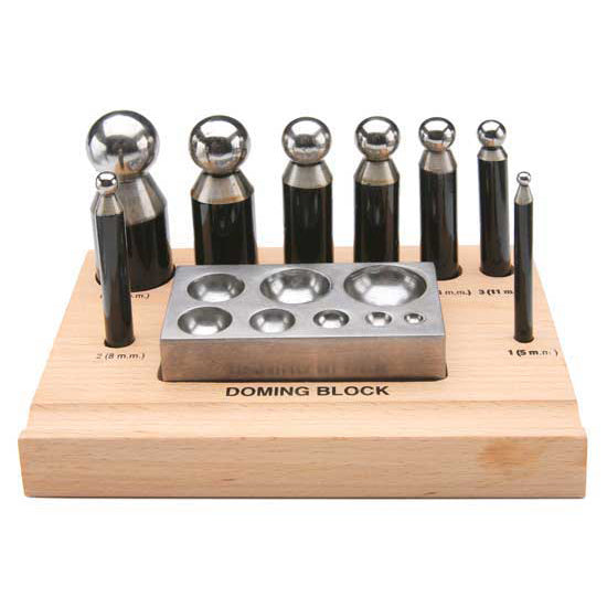 Dapping Set – Essentials – 8 Piece with Block Sale