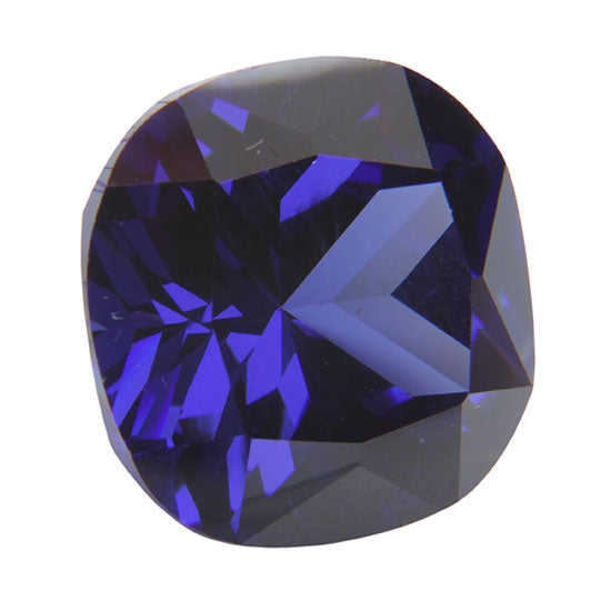Cubic Zirconia – Dark Tanzanite – Cushion Supply