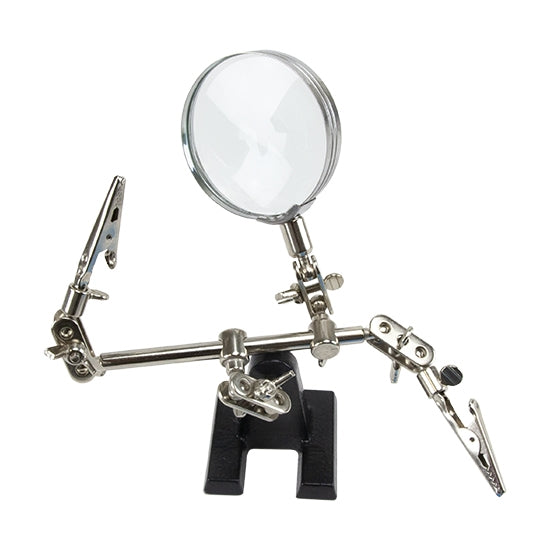 Double Third Hand with 2x Magnifier Fashion