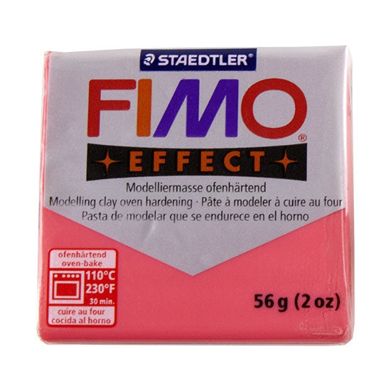 FIMO® Polymer Clay – Translucent Red #204 2 oz block Online Hot Sale