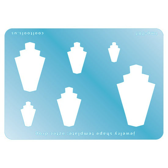 Jewelry Shape Template – Aztec Drop Online now