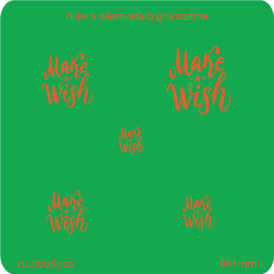 Jewelry Embossing Plate – Make a Wish Online now