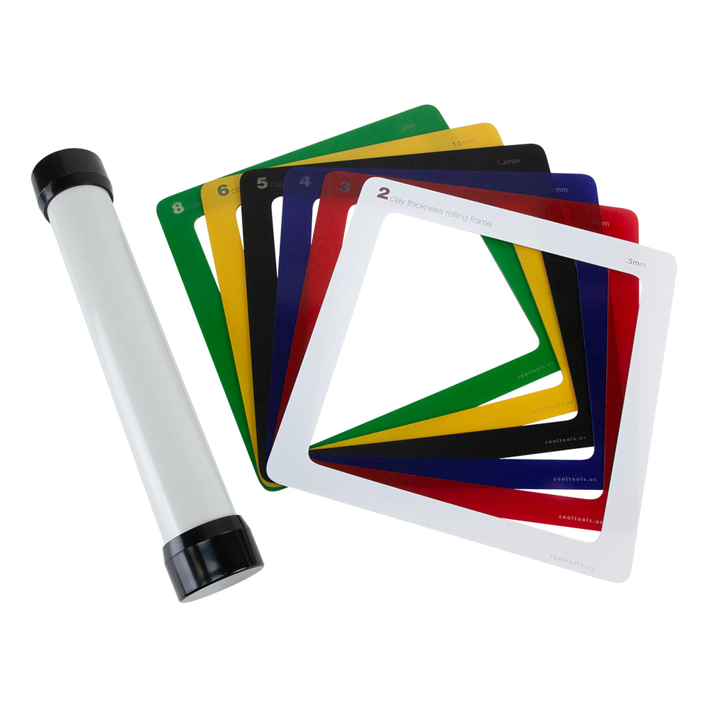 Jumbo Clay Thickness Rolling Frames Supply