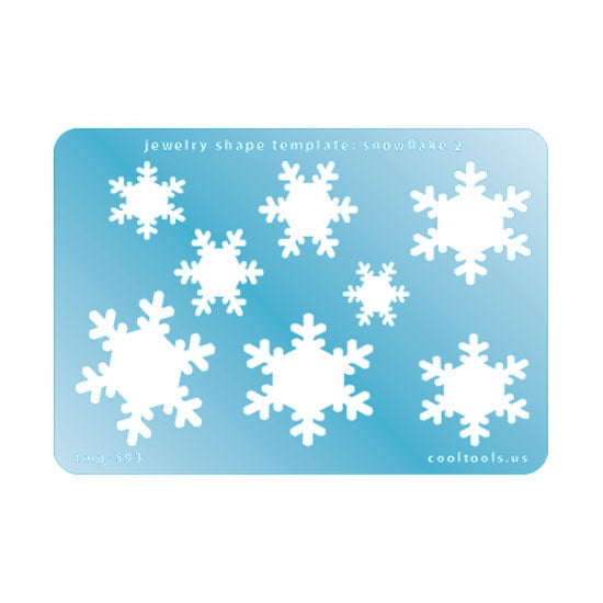 Jewelry Shape Template – Snowflake 2 Fashion