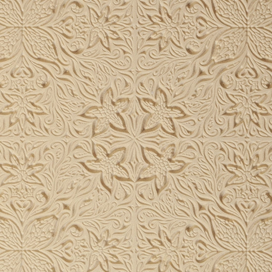 Mega Texture Tile – Woodcut Floral Embossed on Sale