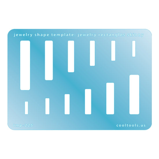 Jewelry Shape Template – Jewelry Rectangles Skinny on Sale