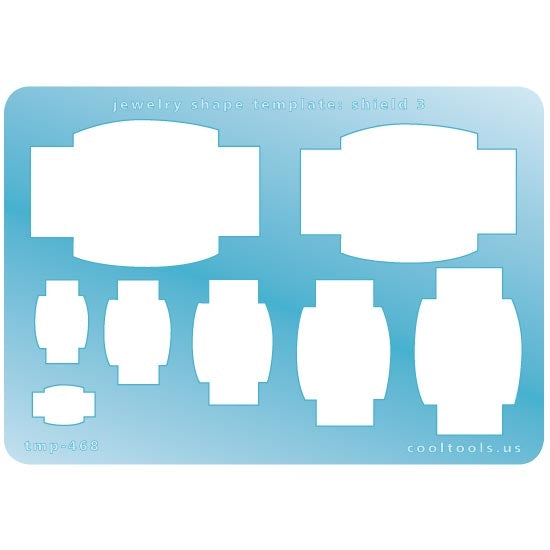 Jewelry Shape Template – Shield 3 Online Hot Sale